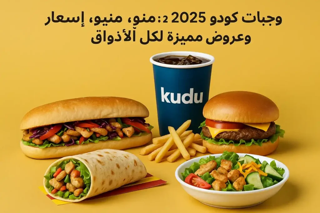 اكتشف أفضل وجبات كودو 2025 مع منيو متنوع يشمل الوجبات الصحية، الفطور، والعروض الخاصة. تعرف على أسعار الوجبات وأماكن الفروع في السعودية الآن!